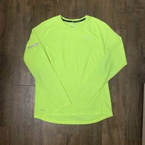 Nike Neon Running Long Sleeve